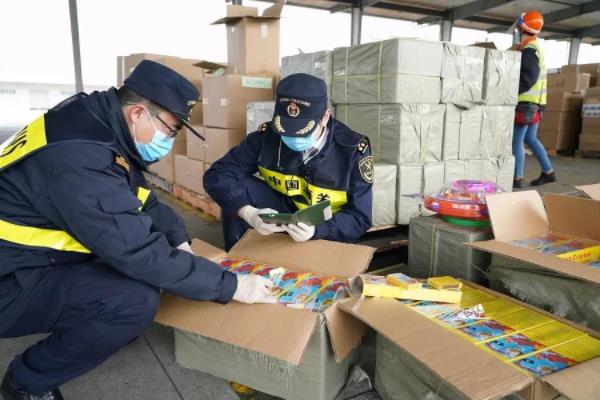 還敢偽(wei) 報瞞報！海關(guan) 又查獲26.8噸“不定時炸彈”