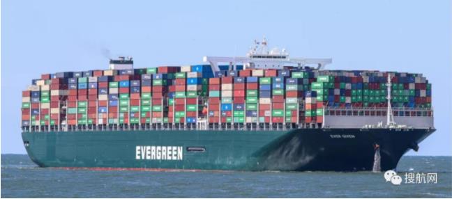 突發丨一艘大型箱船擱淺，蘇伊士運河大堵塞，雙向航道封鎖！曾掛靠國內(nei) 多個(ge) 重要港口！