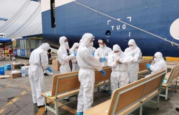 廣東(dong) 18個(ge) 港口碼頭設立衛生站 實行先消殺後作業(ye) -华体汇体育中心物流